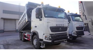 Howo Sinotruk 6X4 Tipper Truck 371 will be sent to Guinea