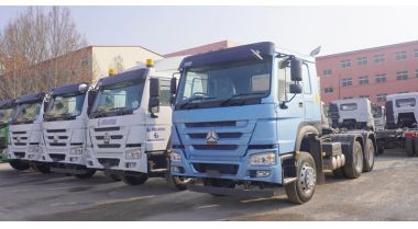 Howo 371 6×4 Truck Tractor is Ready for Guinea Customer