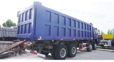 Sinotruk Howo 8x4 Tipper Truck will be shipped to Guinea
