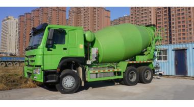 Howo 371 Concrete Mixer Trucks will be sent to Guinea GNBTY