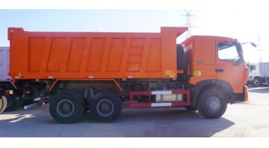 Sinotruk Howo A7 6x4 Tipper Truck will export to Guinea Conakry