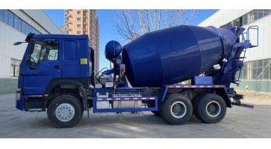 Sinotruk Howo Concrete Mixer Truck 371 is already sent to Guinea
