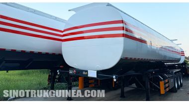 3 Axle Fuel Tanker Trailer will be Sent to Guinea