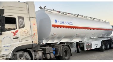 3 Axle Semi Trailer Fuel Tanker will be Sent to Guinea