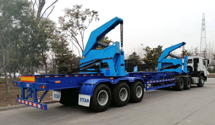 45 Ton Side Loader Container Trailer for Sale - Learn the Design and Specs of Sidelifter