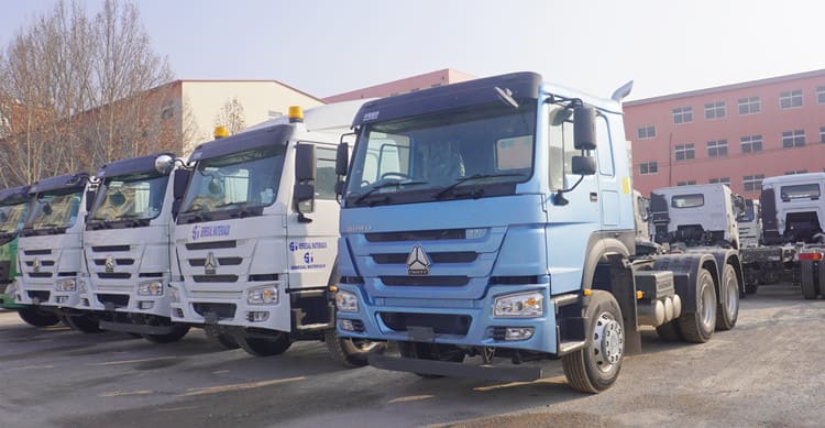 Howo 371 6×4 Truck Tractor is Ready for Guinea Customer