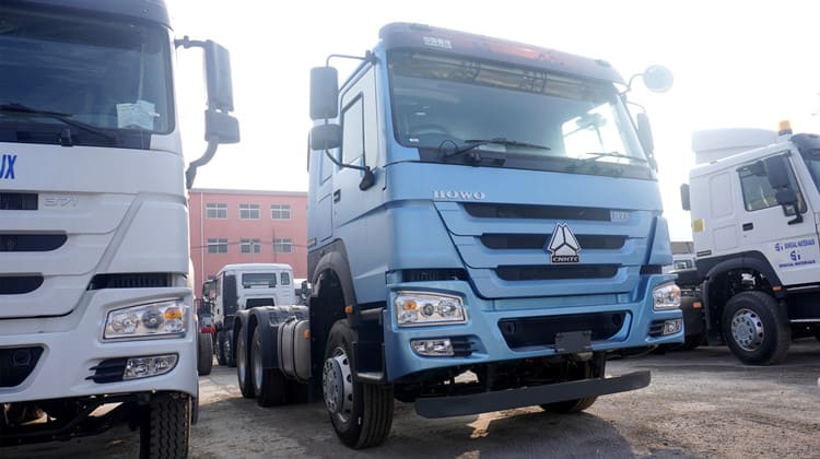 Howo 371 6×4 Truck Tractor is Ready for Guinea Customer
