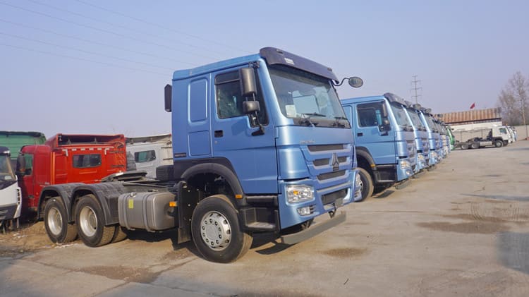 Howo 371 6×4 Truck Tractor is Ready for Guinea Customer