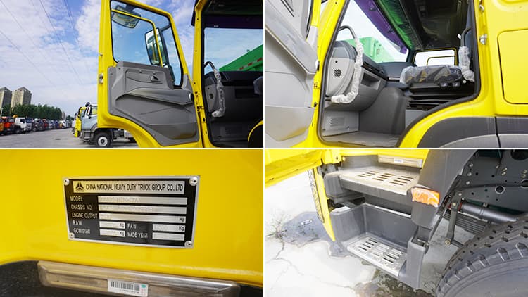 CNHTC Sinotruk Howo 371 6x4 Tipper Truck will be sent to Guinea