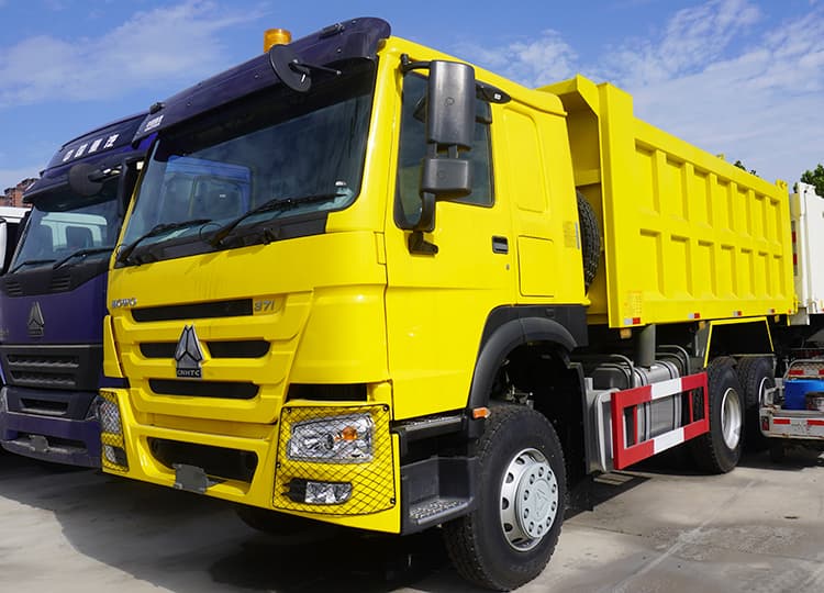 CNHTC Sinotruk Howo 371 6x4 Tipper Truck will be sent to Guinea