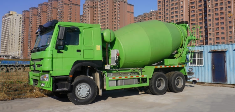 Howo 371 Concrete Mixer Trucks for Sale in Guinea GNBTY