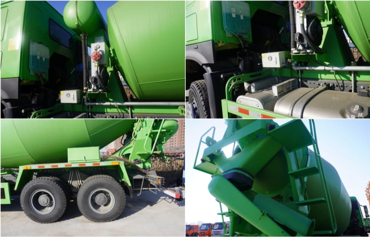 Howo 371 Concrete Mixer Trucks for Sale in Guinea GNBTY