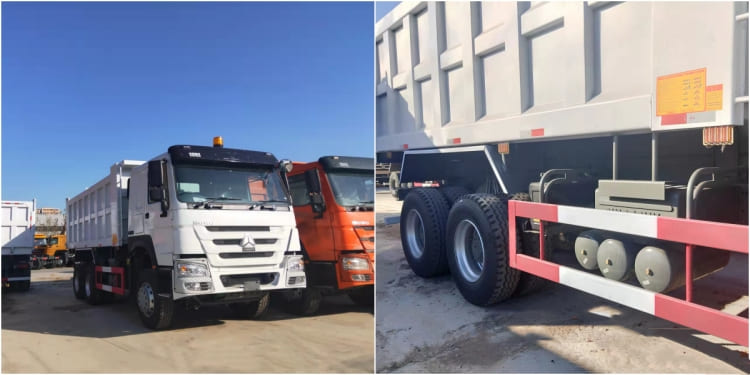 Sinotruk Howo Dump Truck 371 6x4 for sale in Guinea