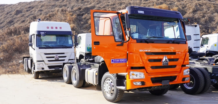 Sinotruk Howo 6x4 Tractor Truck 371 for Sale in Guinea Kamsar