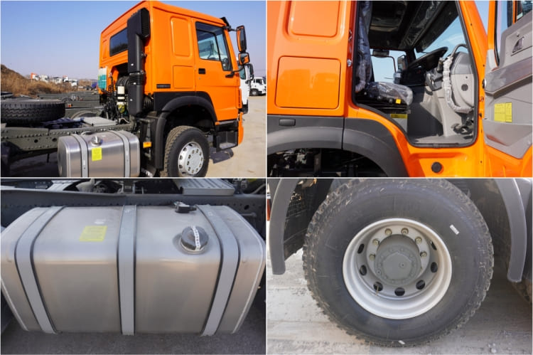 Sinotruk Howo 6x4 Tractor Truck 371 for Sale in Guinea Kamsar