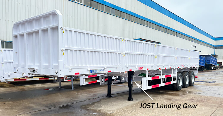 3 Axle 60ton Side Wall Trailer for Sale in Guinea