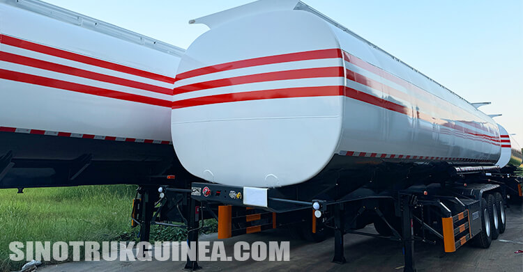 3 Axle Fuel Tanker Trailer for Sale in Guinea