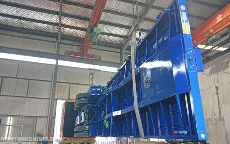 40ft flatbed semi trailer price