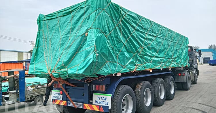 Dump Trailer for Semi Truck for Sale in Guinea