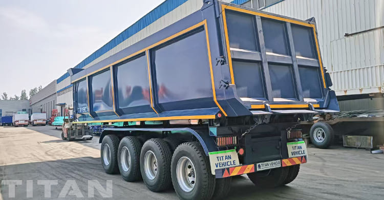Dump Trailer for Semi Truck for Sale in Guinea