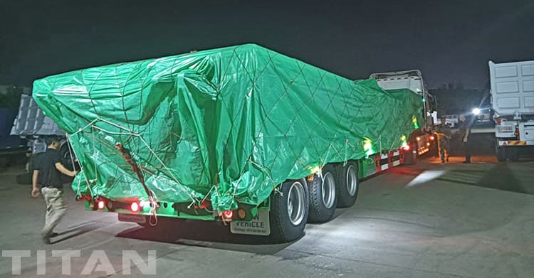 3 Axle 60 Ton Lowbed Trailer for Sale in Guinea