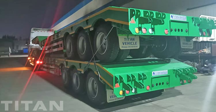 3 Axle 60 Ton Lowbed Trailer for Sale in Guinea