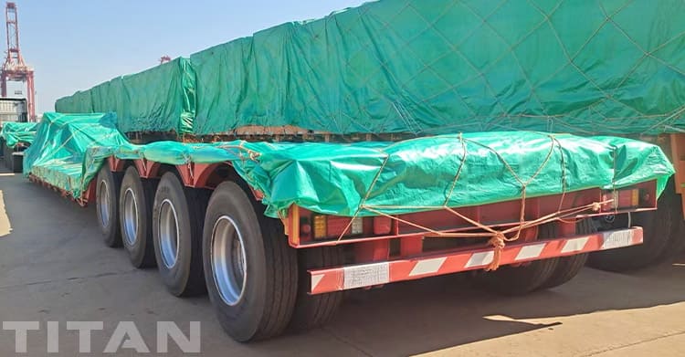 Detachable Gooseneck Lowboy Trailers for Sale in Guinea