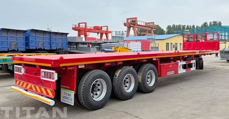 40 Feet Flatbed Semi Trailer Price for Sale in Guinea