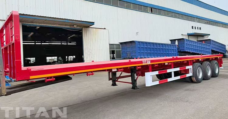 40 Feet Flatbed Semi Trailer Price for Sale in Guinea