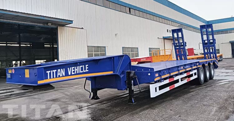 Low bed Trailer Truck for Sale in Guinea