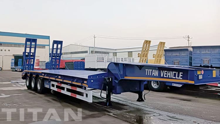 Low bed Trailer Truck for Sale in Guinea