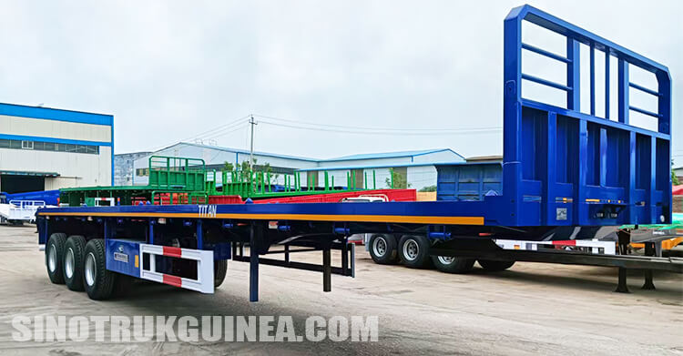 3 Axle Flatbed Trailer for Sale in Guinea