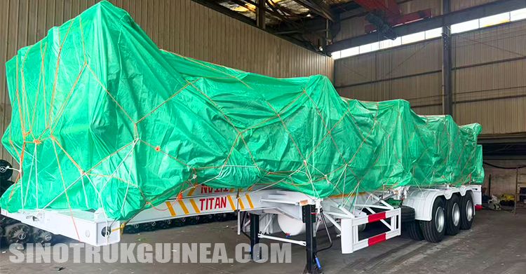 40 Ft Container Chassis Trailer for Sale in Guinea