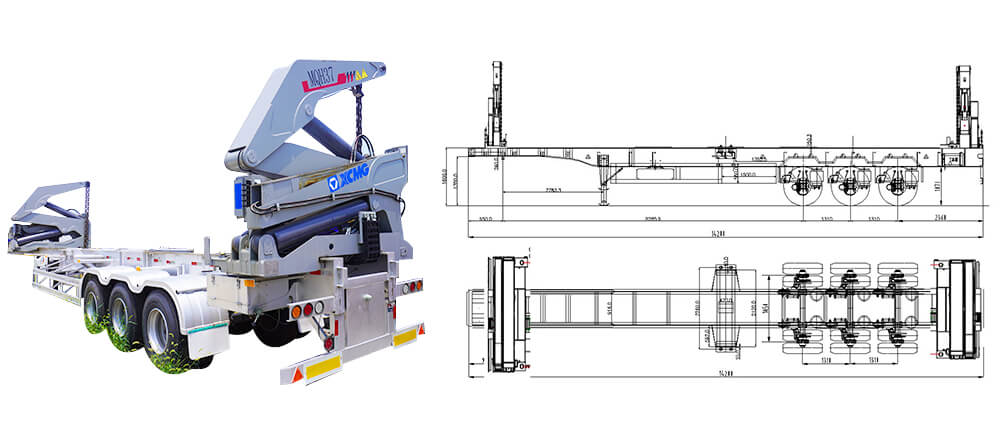 20ft 40ft Container Sideloader | Container Side Loader for Sale in Guinea