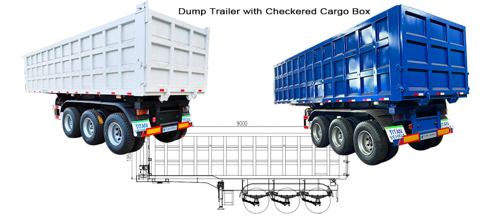 Semi Dump Trailer for Sale in Guinea