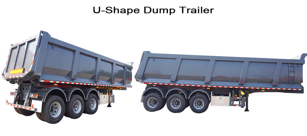 Semi Dump Trailer for Sale in Guinea