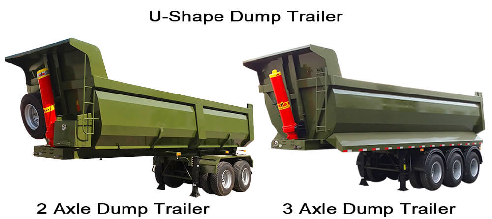Semi Dump Trailer for Sale in Guinea