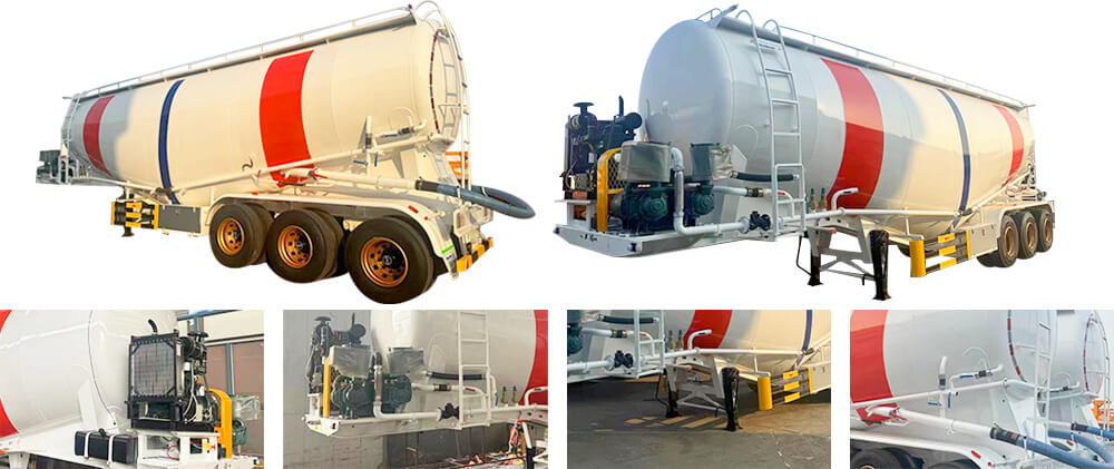 Bulk Cement Trailer for Sale Price in Guinea