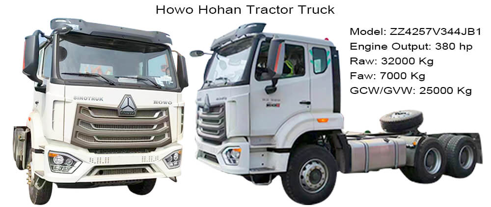Sinotruk Howo Tractor Truck Price in Guinea