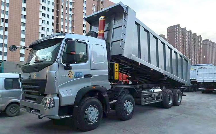 Howoa7 Dump Truck | Sinotrucks 8x4 Tipper Truck for Sale in Guinea Kamsar