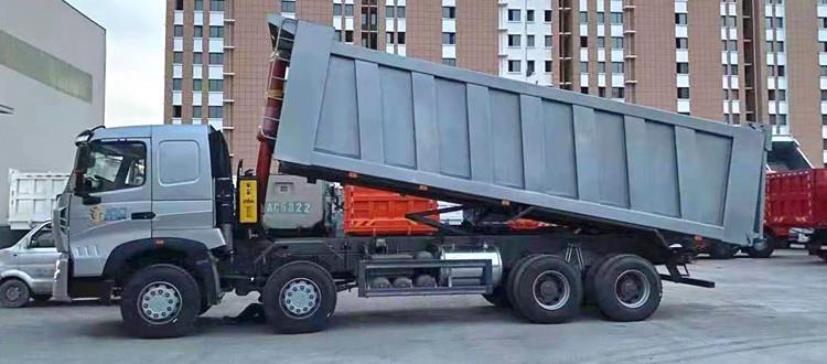 Howoa7 Dump Truck | Sinotrucks 8x4 Tipper Truck for Sale in Guinea Kamsar