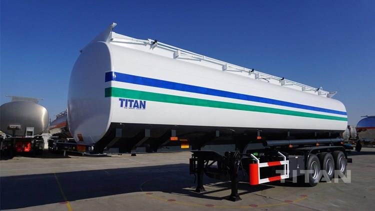 Tri Axle 45000 Liters Fuel Tanker Trailer for Sale In Guinea