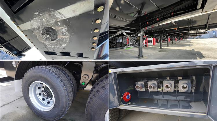 60000 Liters Diesel Tanker Trailer for Sale with Best Price In Guinea