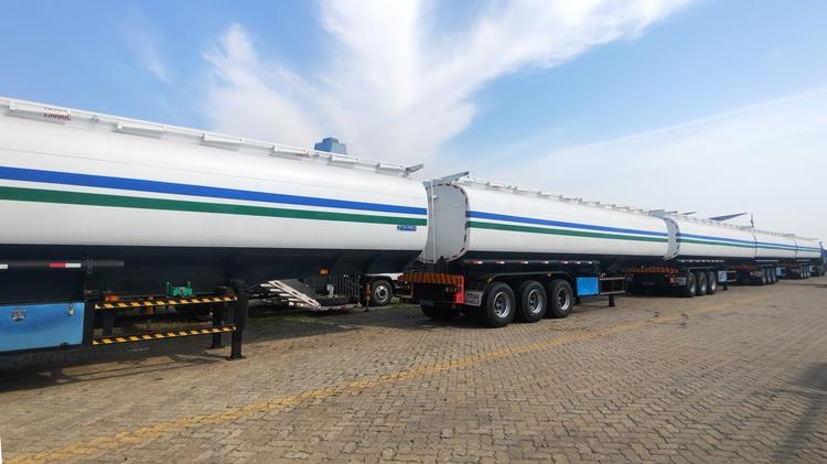 60000 Liters Diesel Tanker Trailer for Sale with Best Price In Guinea