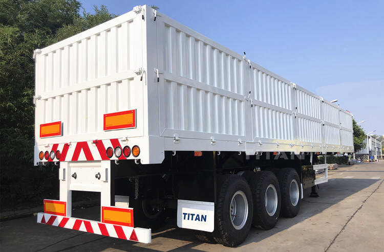 Side Wall Semi Trailer for Cargo Transport Price in Guinea Conakry