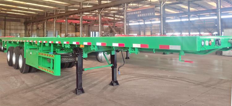 40FT Container Flatbed Tractor Trailer Prices in Guinea Kankan