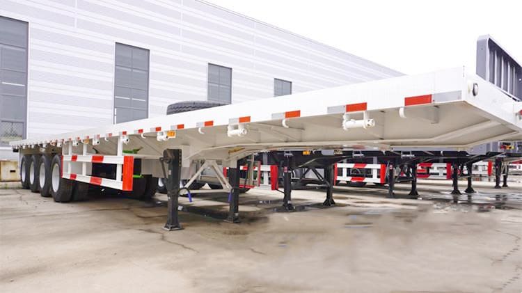 12Meter 45 Ft Flat Bed Trailer for Sale in Guinea Conakry