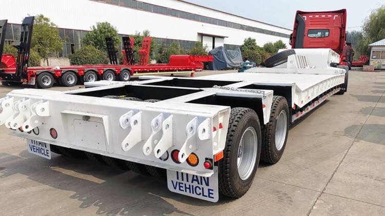 150 Ton Heavy Load Low Bed Trailer for Sale Near Me in Guinea Victoria,GN