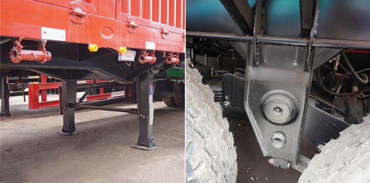 50 Ton Cargo Sideboard Trailer for Sale in Guinea Kankan