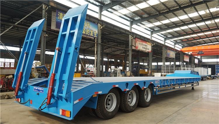 40 Feet Low Bed Trailer Manufacturers in Guinea Labe